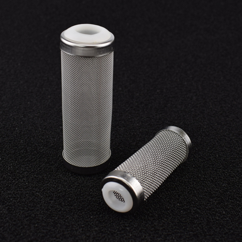 Aquarium filter tube inlet fish and shrimp net fish tank water pump filter inlet protection sleeve stainless steel filter screen