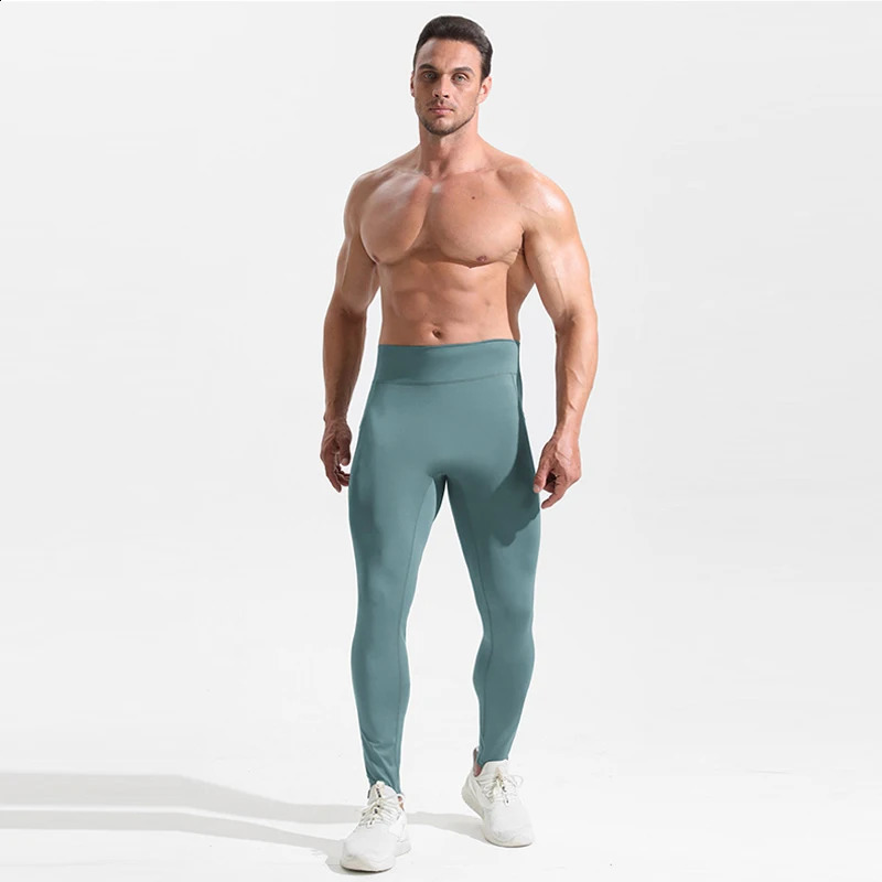 Professional compression pants for men high waisted elastic gym long legs fast drying fitness running tight long legs detativos para hombre 240829