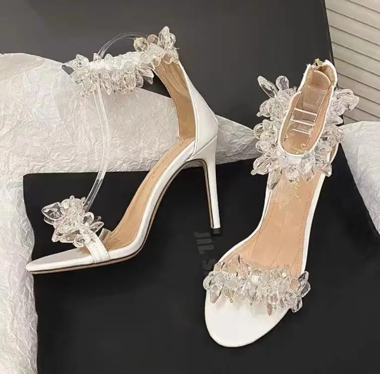 Pumps Ladies Summer New High Heel Sexy Fashion Wedding Pearl Sandals Women Shoes a4f5 e1cb 4da3 dh8014