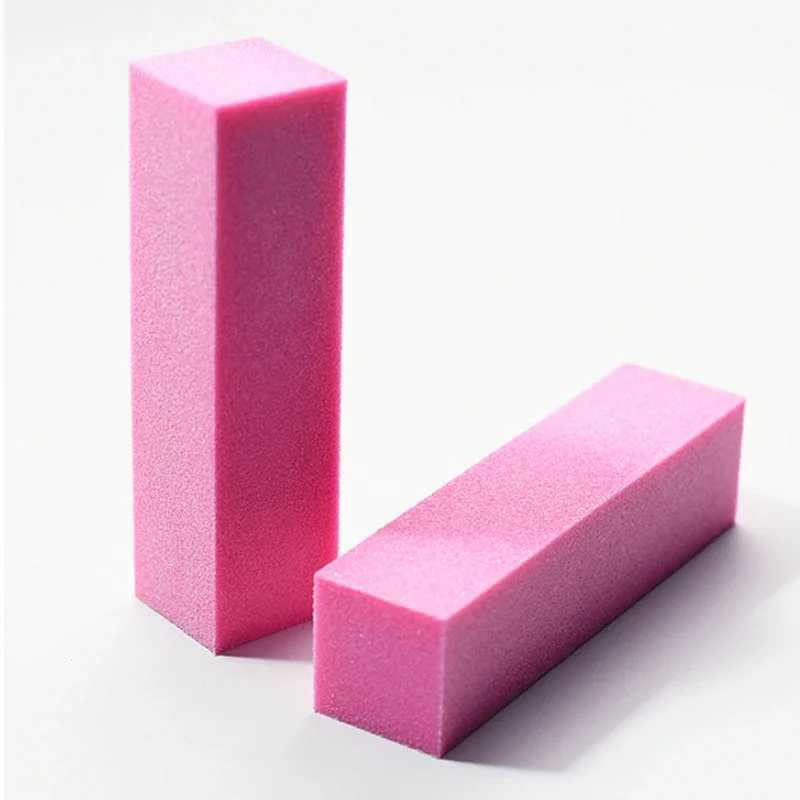 10/20 pieces of multi-color professional Japanese nail sponge rubber strips matte polishing blocks beauty nail tools nail files W240829