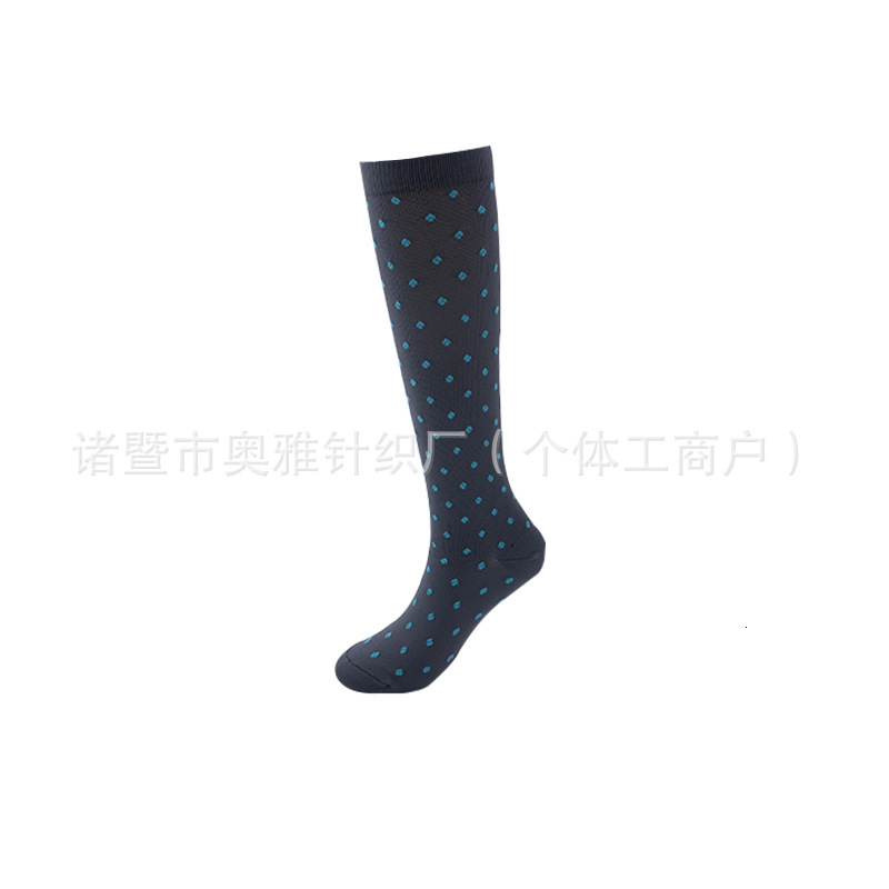 Pressure stretch shaping leg calf cycling men's and women's sports muscle socks