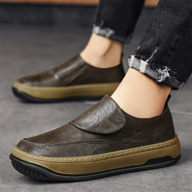 Leather Loafers: Casual Men's Shoes for 2024, Korean Fashion, Comfort & Style 4 Comt