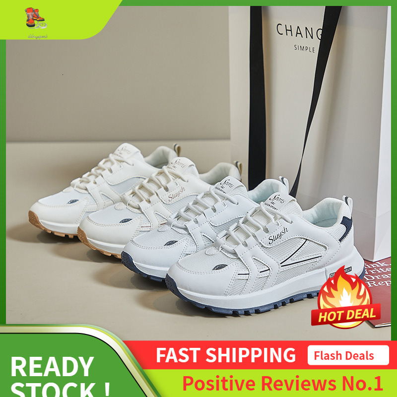 Ddmysports Ins Korean Version Forrest Gump For Women Spring Breathable New Student Running Sports Casual White Shoes A OUTDOOR