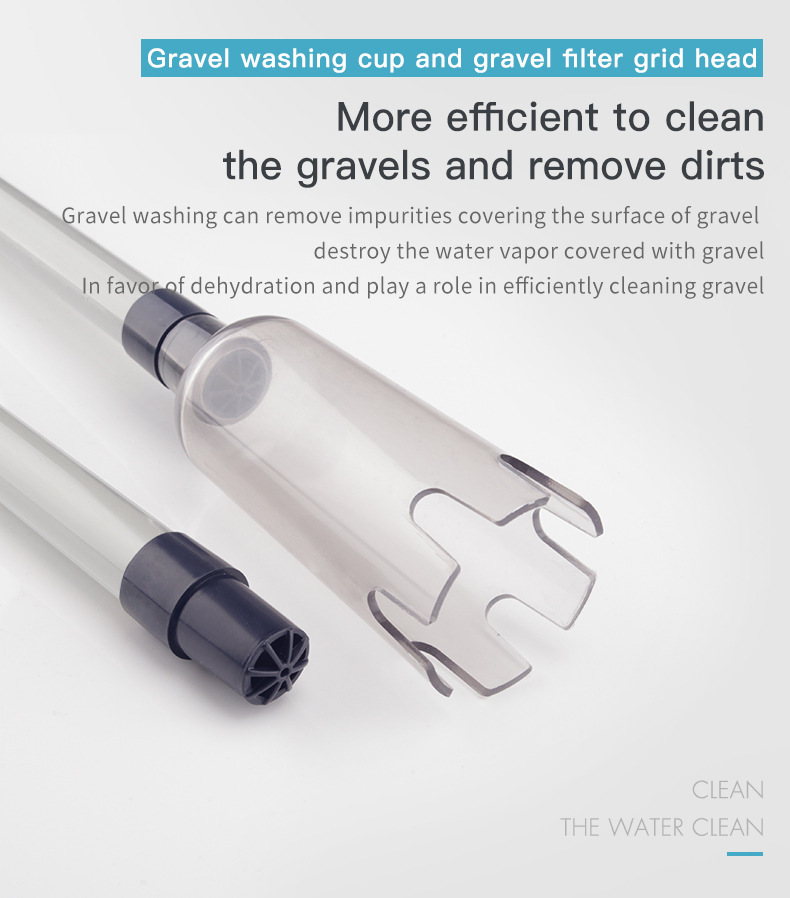 Electric Water Changer Vacuum Siphon Pump Waste Removal Gravel Cleaner Water Change Pump Aquarium Fish Tank Pipe Filters Tools