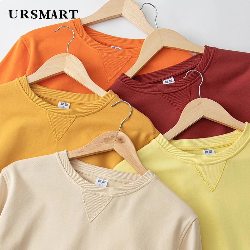 Cotton Hoodie 320g Mens Spring and Autumn Hoodies 240827