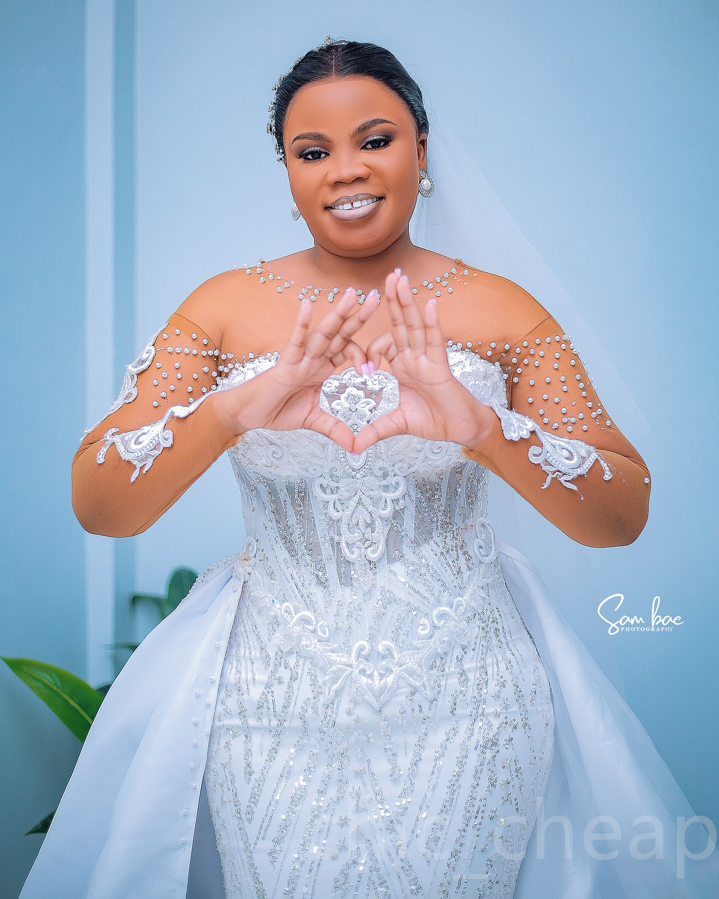 2024 Arabic Aso Ebi Plus Size Ivory Mermaid Wedding Dresses Sequined Lace Detachable Train Bridal Gowns Dress vestidos de novia ZJ509