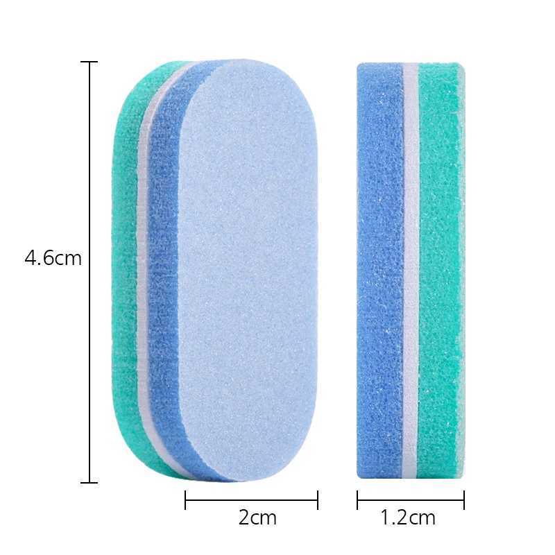 5/10/20 mini nail sponge file buffer block buffer sanding nail file pedicure tool for gel polishing machine nail accessories W240829