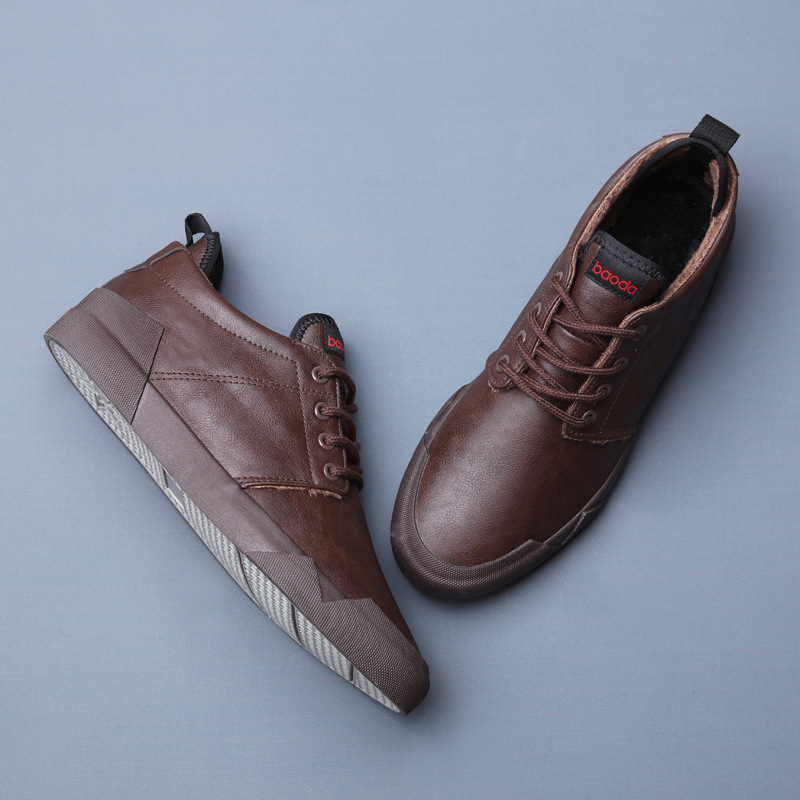 2020 Men's Winter Fashion Sneakers Man Casual Shoes Breathable Men Shoes Big size Office Footwear Driving Shoes Winter Shoes