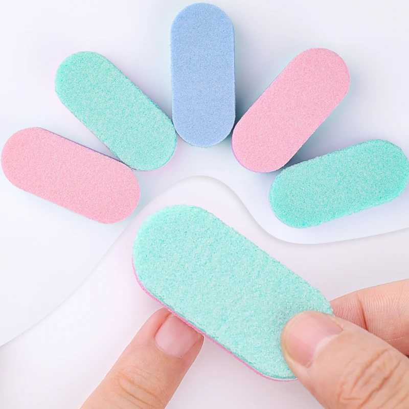 5/10/20 mini nail sponge file buffer block buffer sanding nail file pedicure tool for gel polishing machine nail accessories W240829