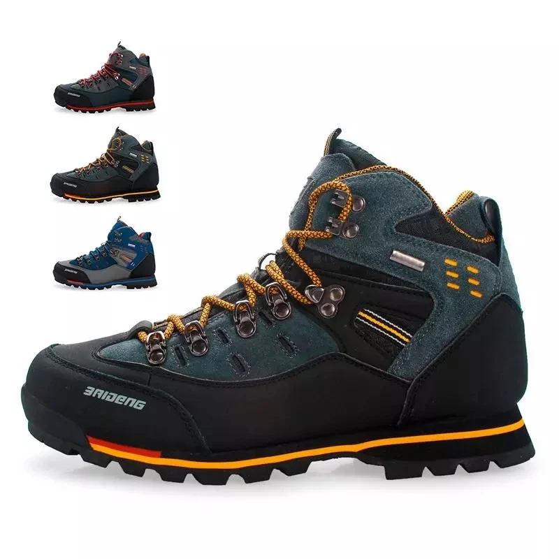 Hiking Shoes Men Mountain Climbing Trekking Boots Top Quality Outdoor Casual Snow Boots Sneakers for Men Zapatos Para Hombres