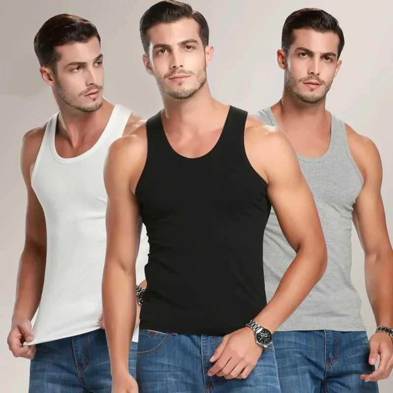 Sexy vest mens underwear tight fitting clothes cotton fitness sports jacket sports jacket weightlifting wrestling single piece mens shirtW240718