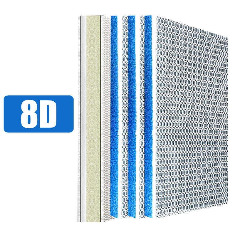 8D Aquarium Filter Sponge Thick Biochemical Filter Cotton Sponge For Fish Tank Pond Bio Cotton Foam Sponges Aquarium Accessory