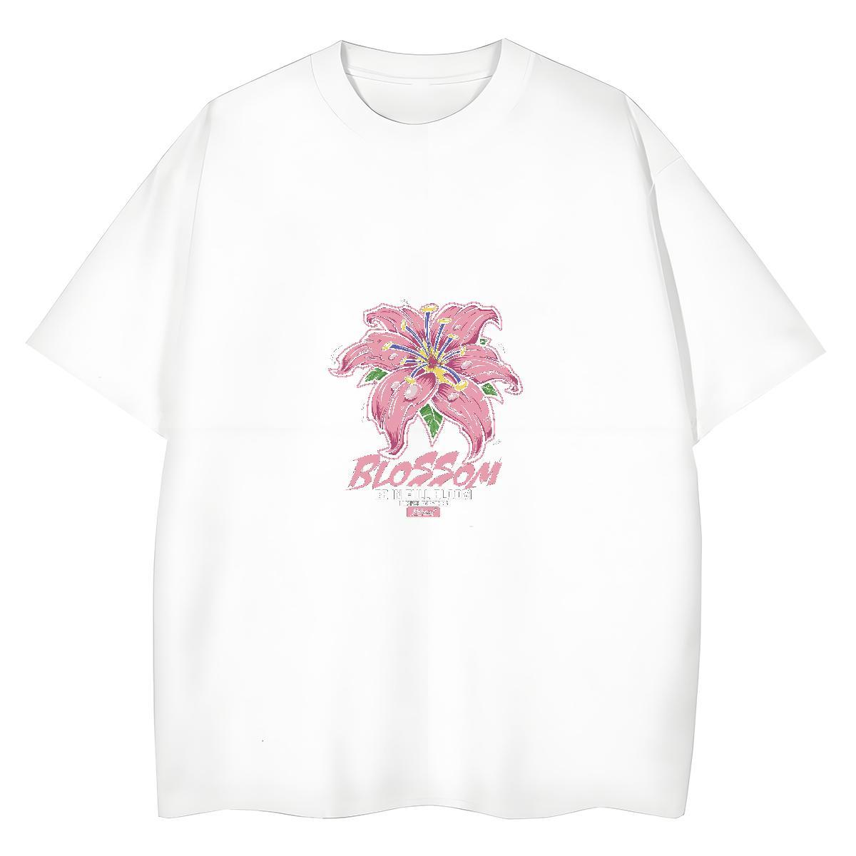 Designer Women Tees 230g 100% Cotton letter Hip Hop T-Shirts for Women Breathable Short Sleeve Custom Printing Top Shirts