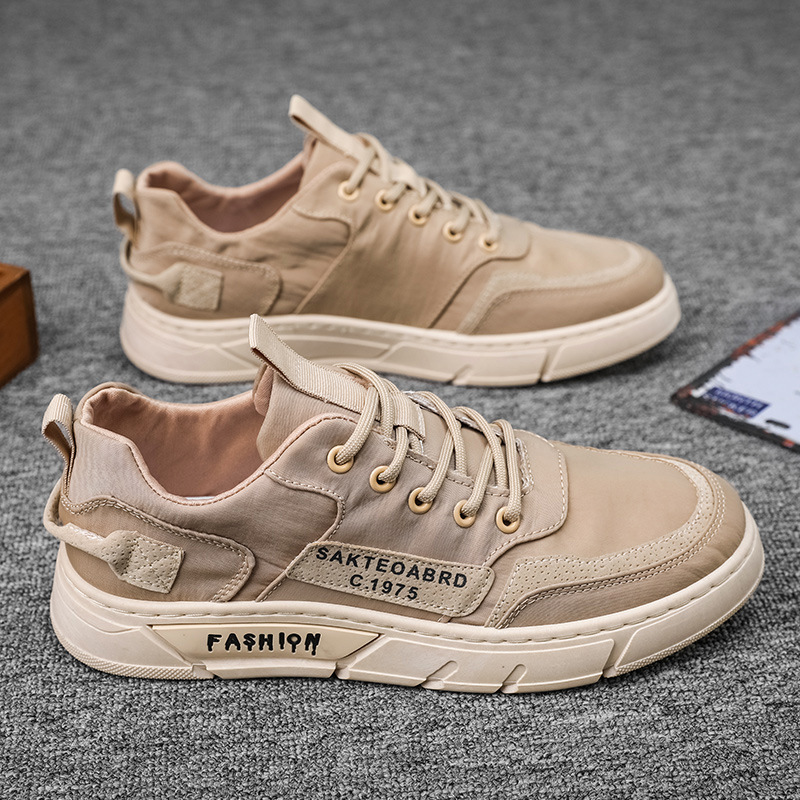 Vulcanize Men New Canvas Men's Comfort Board Fashion Sneakers Casual Shoes Designer Sneaker Male Footwear 1218 's