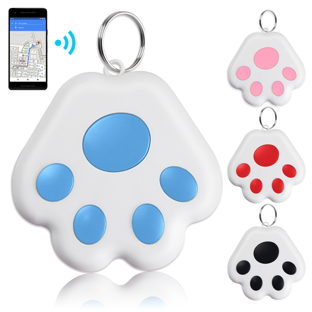 GPS Tracker Anti-Lost Alarm Wireless Bluetooth Locator Tracer For Pet Dog Cat Kids Car Wallet Key Collar Accessories