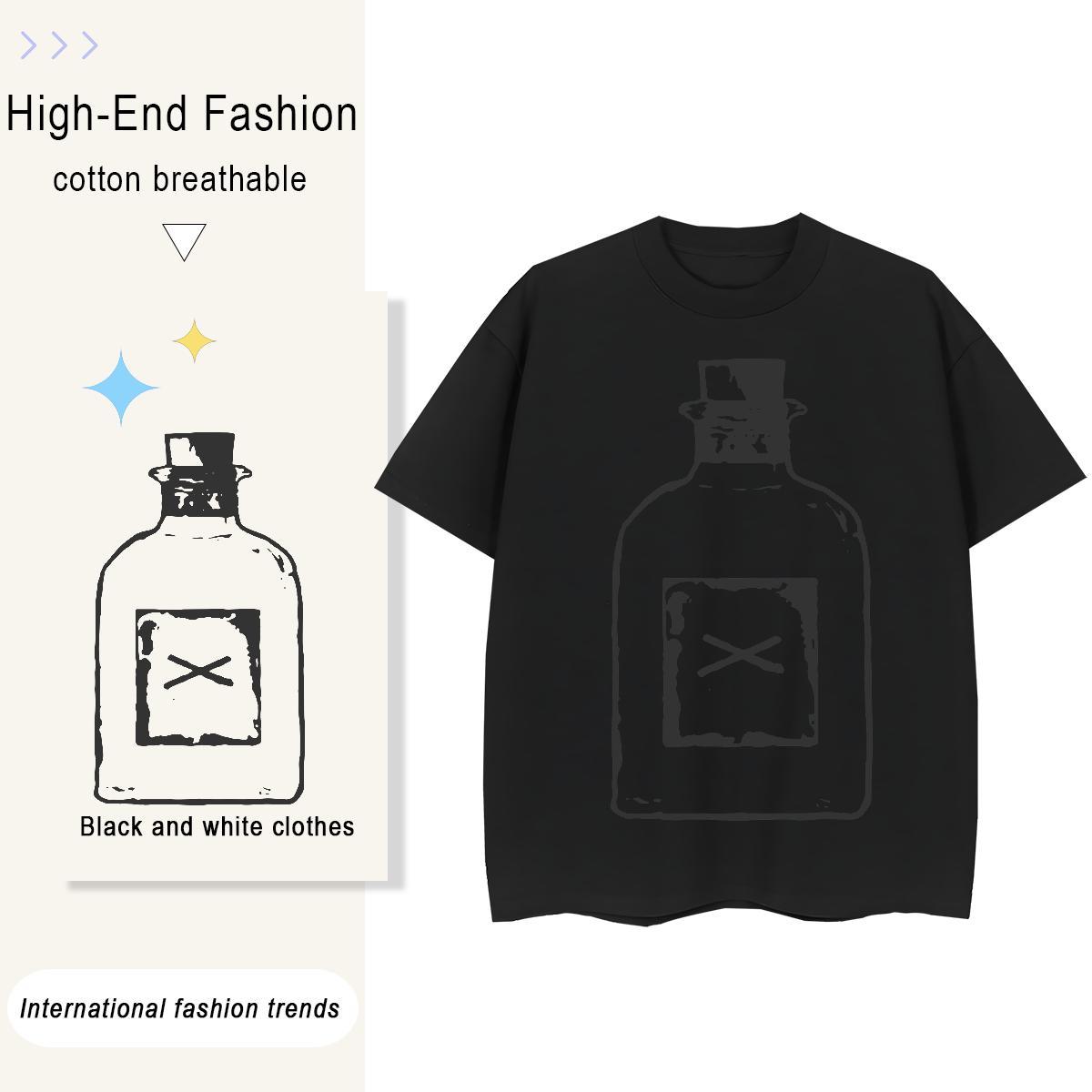 Brand Woman Tshirt 230g Pure Cotton icon Beach T shirt O Neck Short Sleeves Floral Print Clothings