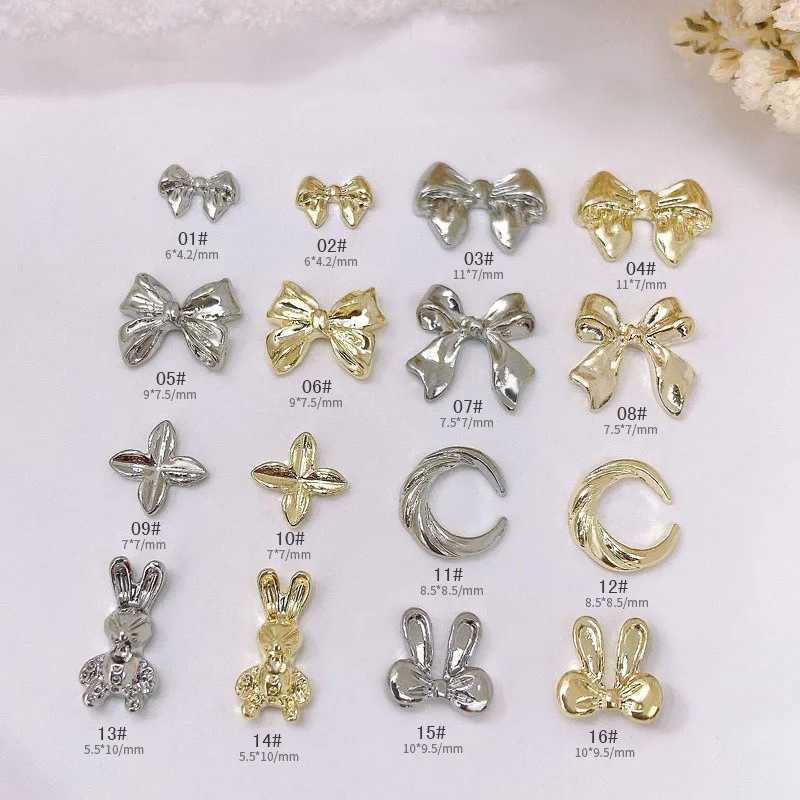 10 Butterfly Accessories Ribbon Accessories Ribbon Decoration for Nail Charm Bow Charm Nail Patterns Bow Kavay Charm Nail Accessories W240829
