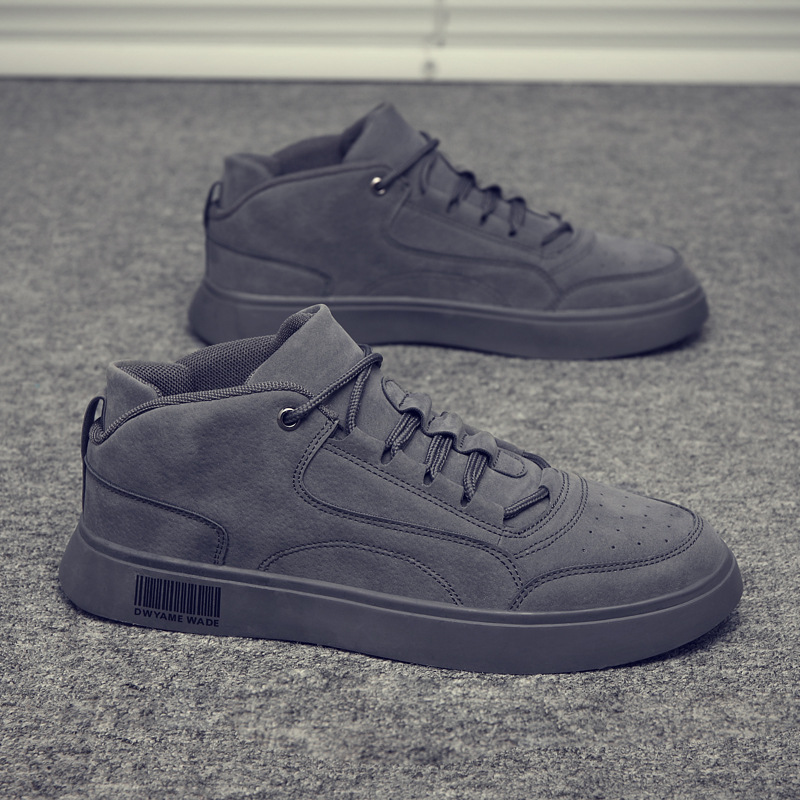oxfords Casual lace up Footwear Breathable Outdoor fashion Male Sneakers Comfortable suede Leather Men Shoes 05d5