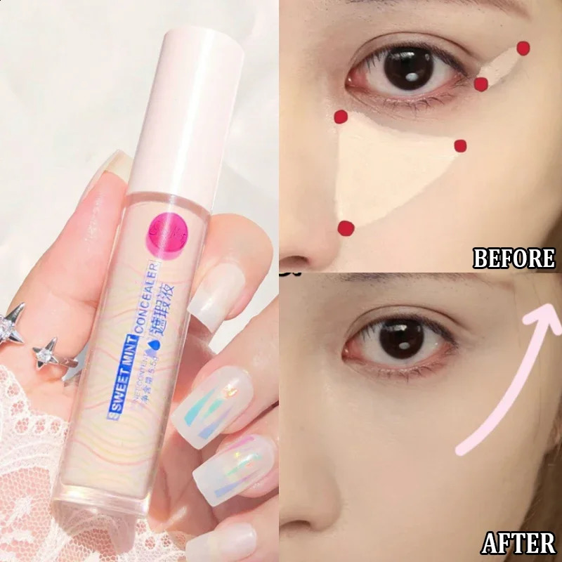 Concealer foundation make-up full coverage spots dark circles liquid concealer makeup stick skin tone cosmetics 240829