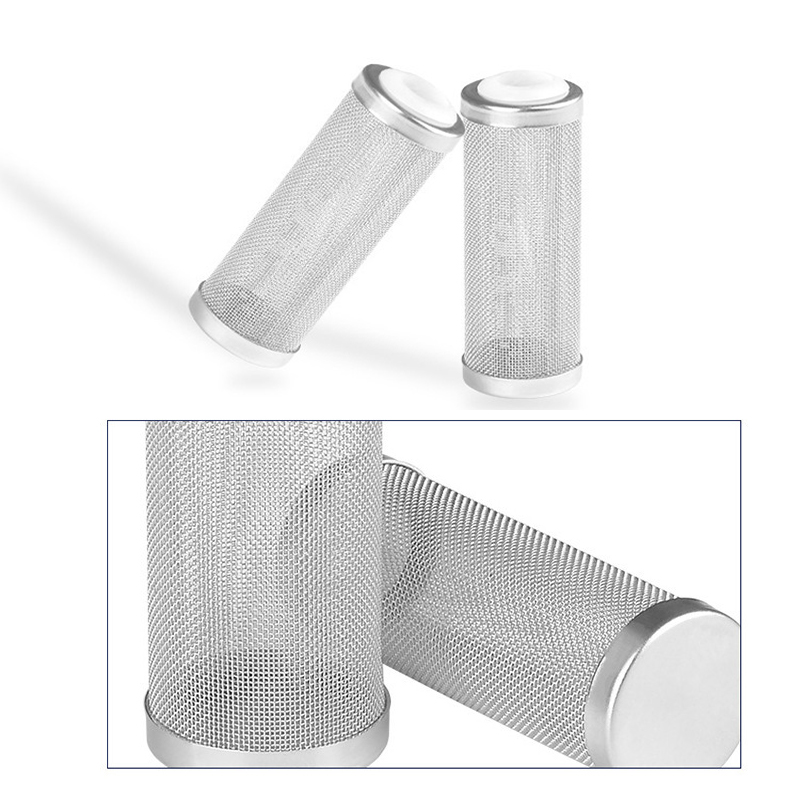 Aquarium filter tube inlet fish and shrimp net fish tank water pump filter inlet protection sleeve stainless steel filter screen