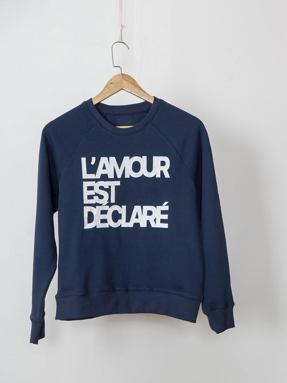 ZESSAM Classic Letter Graphic Print Sweatshirts Women Long Sleeve ONeck Cotton Pullover Casual Vintage Femme Top 240827