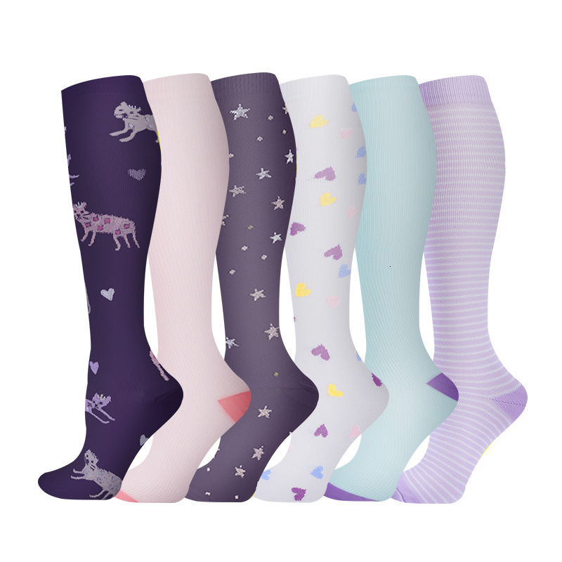 Pressure leg compression long tube calf yoga socks, Zhuji socks