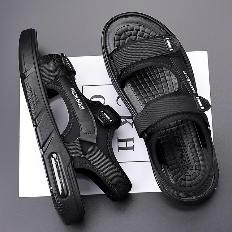 Sandals Men Summer Casual Sport Beach New Fashion Non-slip Breathable Shoes Male Platform Outdoor Comforty Trend Slides 2023 33f0