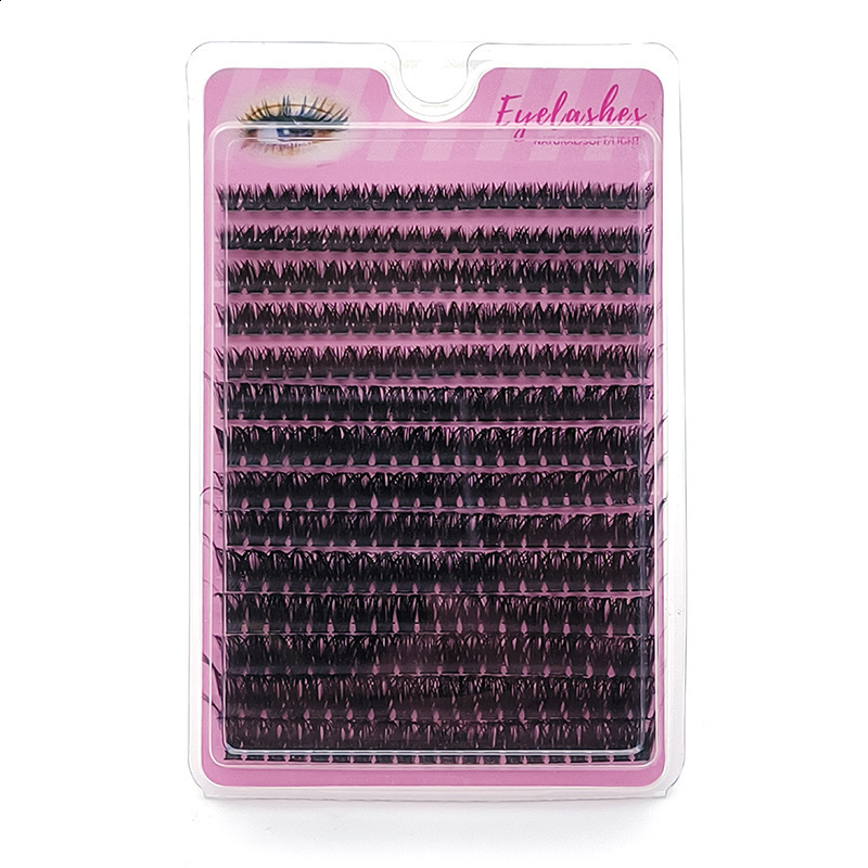 Cluster Eyelash Extension 160266 Bundles 50D60D80D Natural Style Individual Eyelashes Handmade Eyelash Bundles 3D mink Lashes 240620
