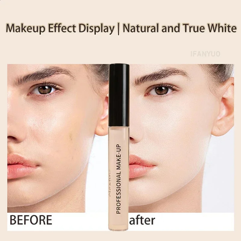 6-color concealer long-lasting oil control high coverage basic natural makeup liquid matte contour highlights 240829