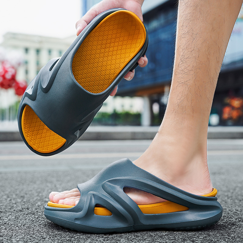 Brand Men Women Slippers Indoor Outdoor Sandals Beach Soft Thick Sole Slides Casual Shoes Mens Flip-flops Home Slippers Slides