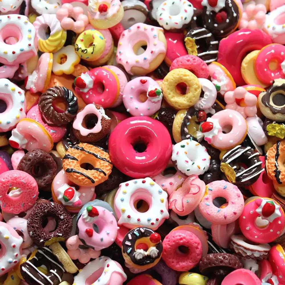 Mobile phone case decoration DIY decoration childrens toy decoration 3D nail art decoration craft supplies nail charm resin pendant W240829