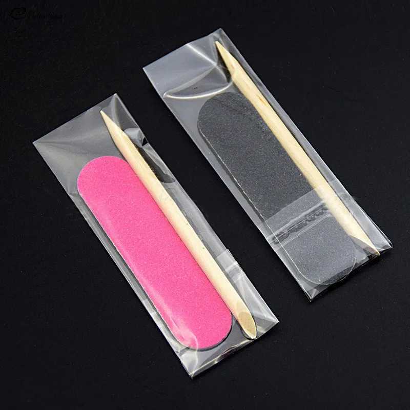 1 disposable nail cleaning and care kit mini nail file holder nail art tool portable nail file accessory handmade item W240829