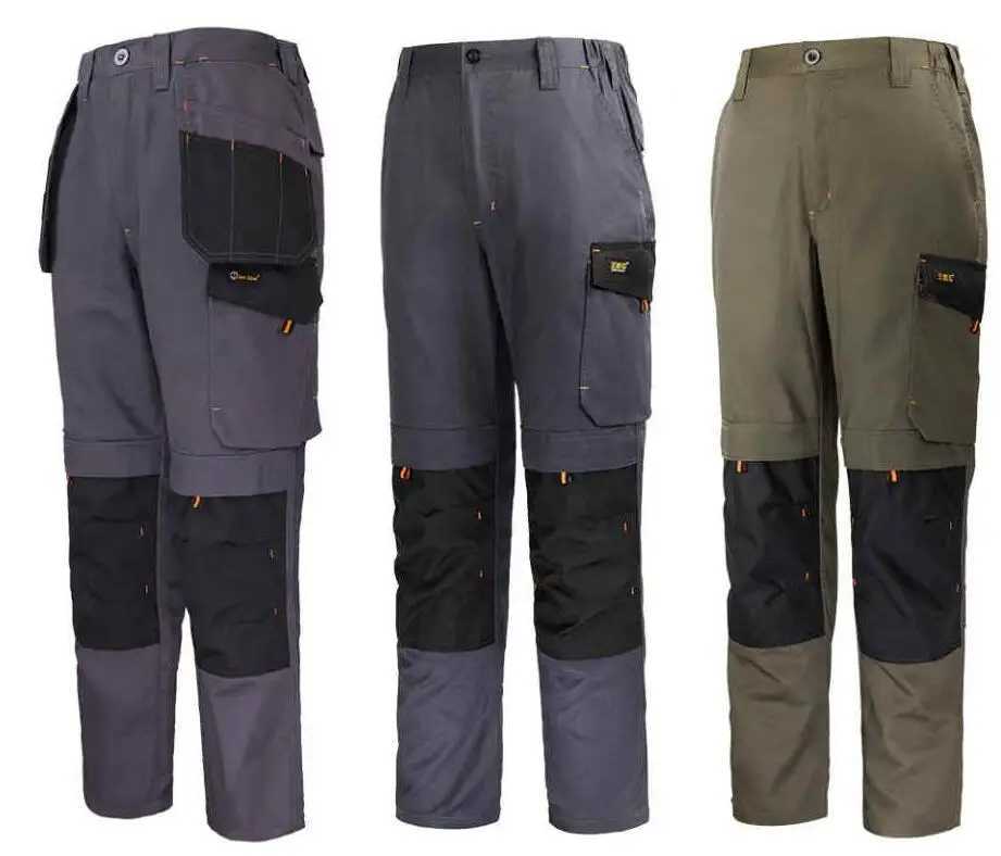 Mens casual pants tactical runner cargo pants multi pocket construction team electric pants summer spring pants W240829