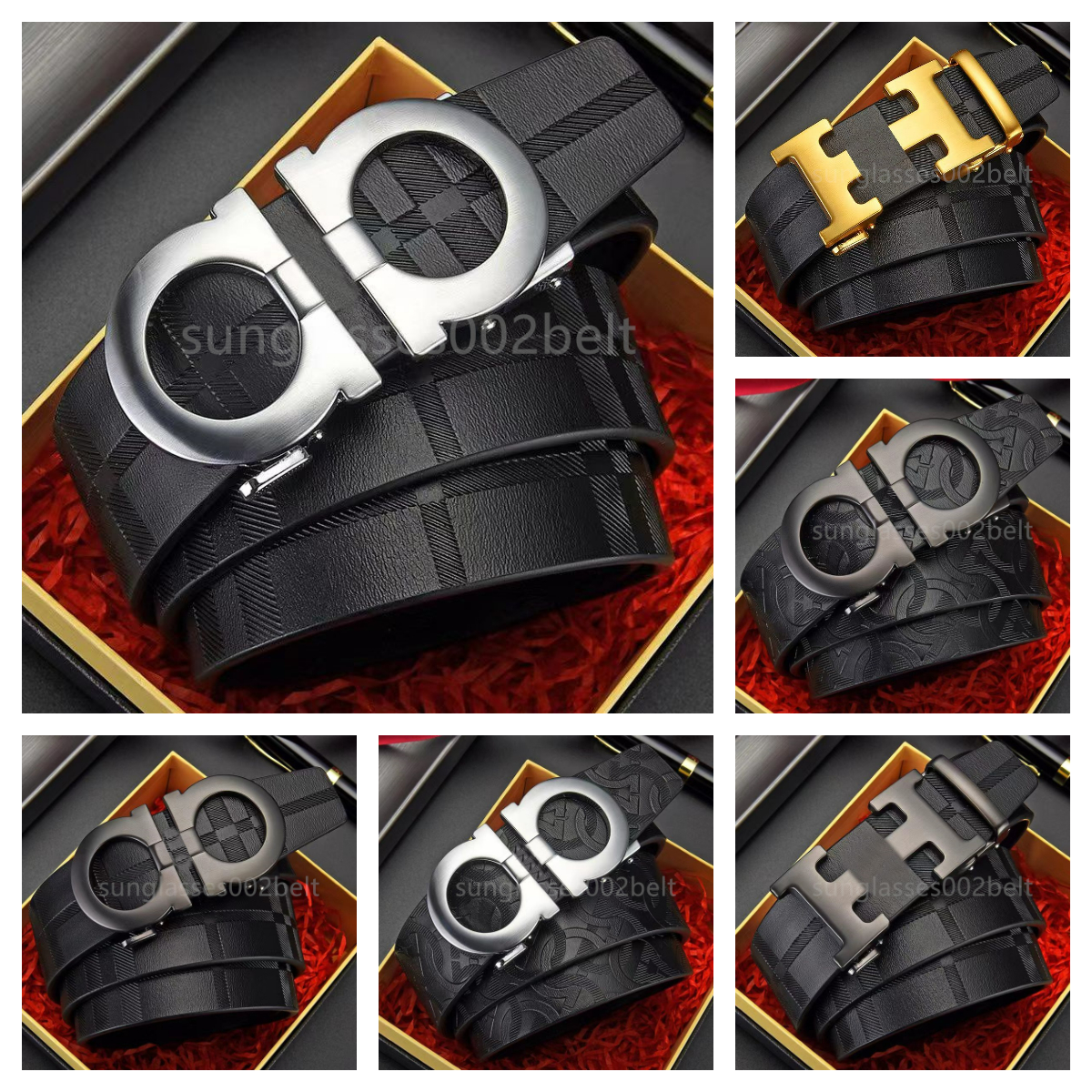 mens belt desinger womens belts designer quiet belts for women men belt Genuine Leather Casual Business high-quality multiple styleswith box gift P2