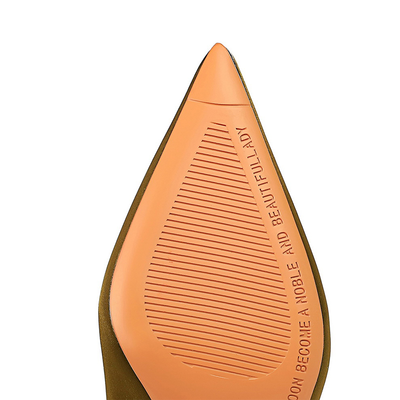 BIGTREE Kitten 5.5 Cm Pumps Silks Satins Lady Heels Fashion Women Low Heel Female Shoes Large Size 43 4 a77ff