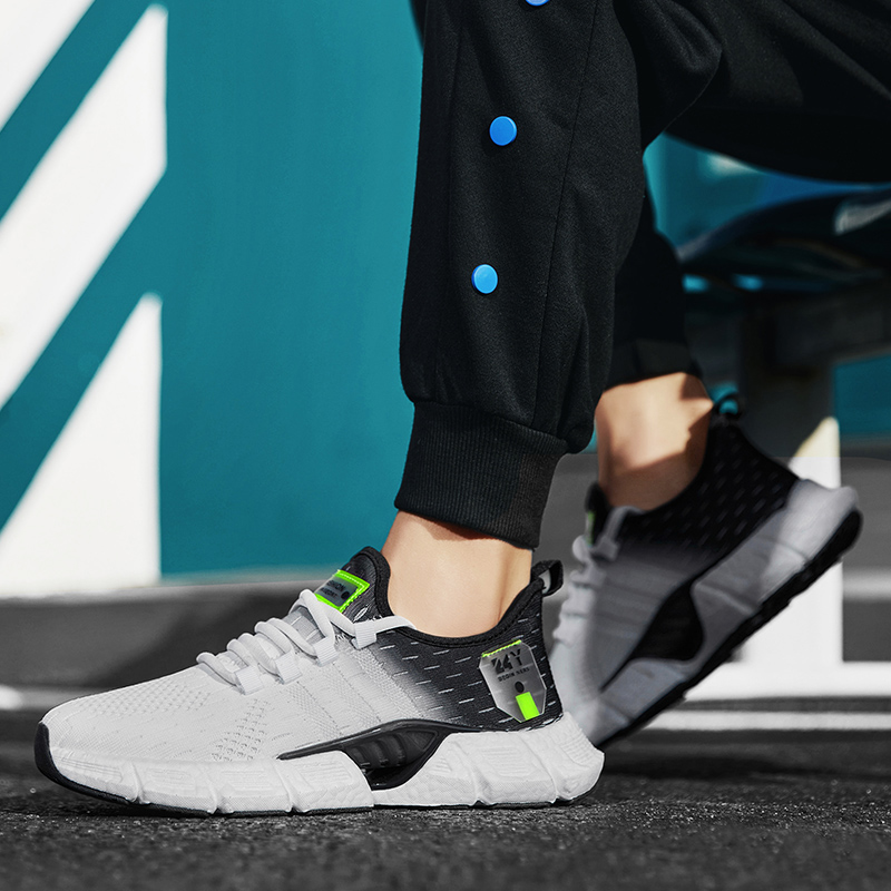Fashion Outdoor Men Runnning Shoes Lightweight Jogging Sport shoes Men Sneakers Breathable Casual Shoes Mesh Comfortable Zapatos