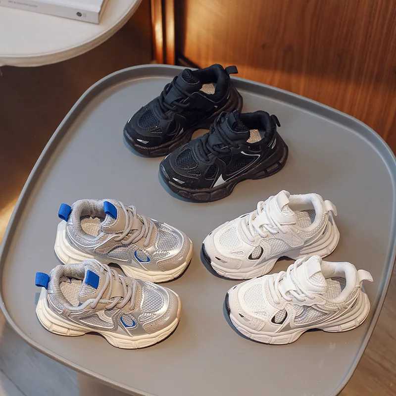 Kids Sneakers Mesh Breathable Casual Shoes Boy Soft Sole Anti Slip Running Shoes School Girls Lightweight Tennis Shoes sneakers XJ250628