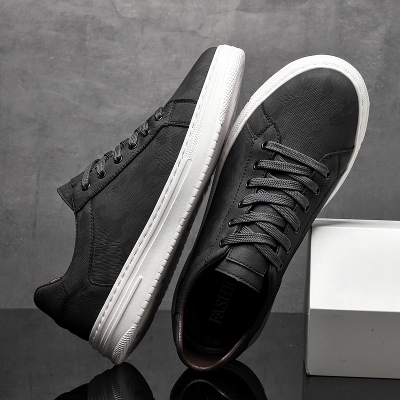 New Luxury Casual Shoes Outdoor Men's Genuine Leather Sneakers Tenis Masculino Skateboard Men Shoes Simple Leisure Walk Footwear
