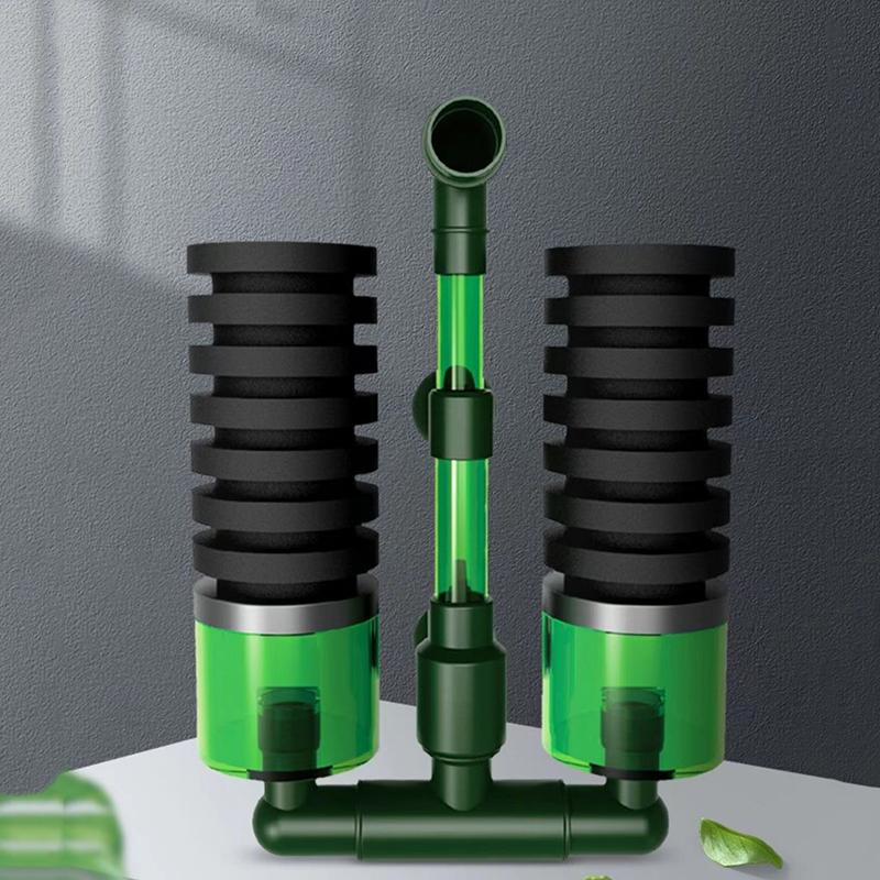 Dual Use Aquarium Fish Tank Filter Sponge Biochemical Cotton Aquarium Filtration Biospong Accessories with Removable Filter Box