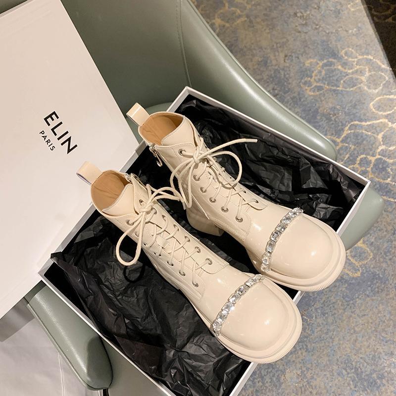 for Fashion Ankle Women Bg Rhies Design Ladies Autumn Winter Shoes Woman Thick Bottom Platform Boots Girls 8c0a Platm