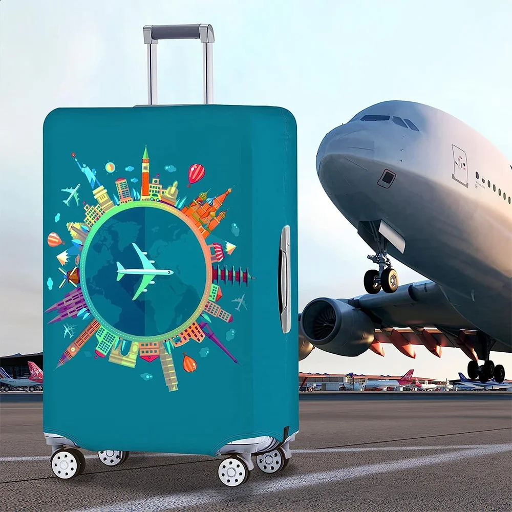 Luggage Cover 1832 Protector Travel Suitcase Protective Stretch Dust Accessories Supplies 240830