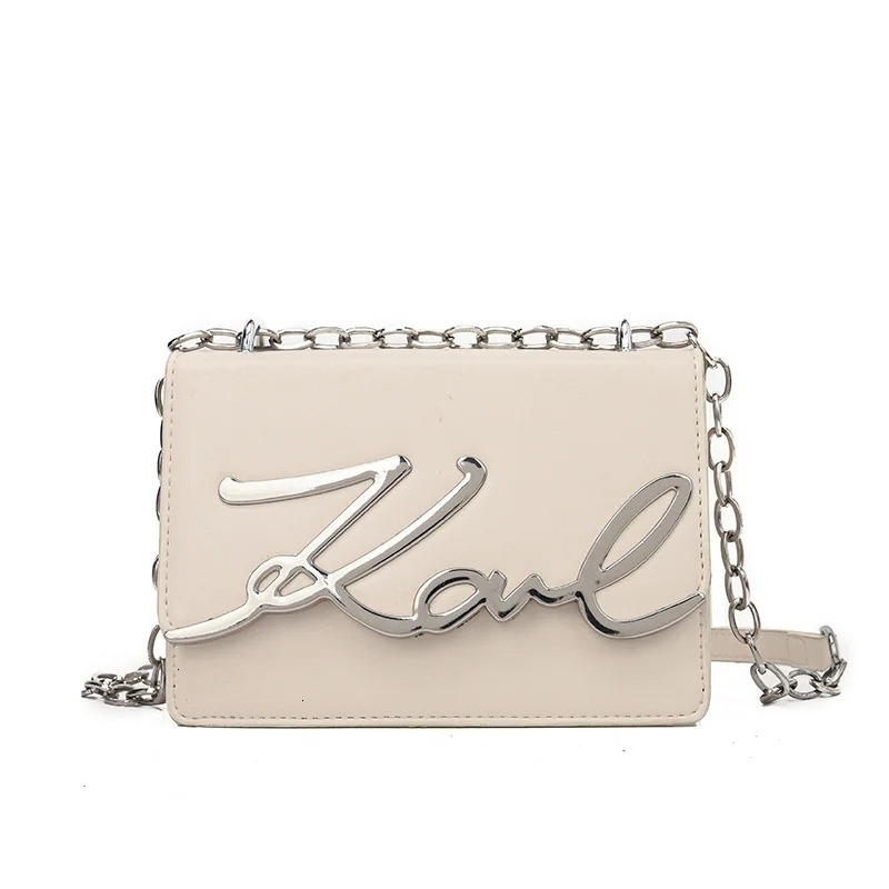Casual Shoulder Bags PU Leather Crossbody for Women Retro Chain Purses and Handbags Portable Flap Bag 240829