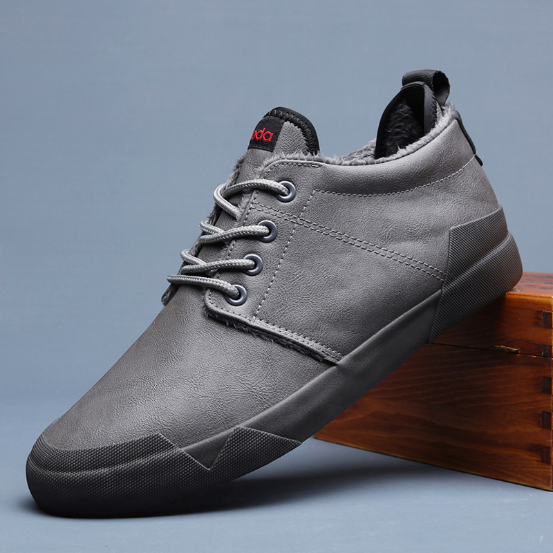 2020 Men's Winter Fashion Sneakers Man Casual Shoes Breathable Men Shoes Big size Office Footwear Driving Shoes Winter Shoes