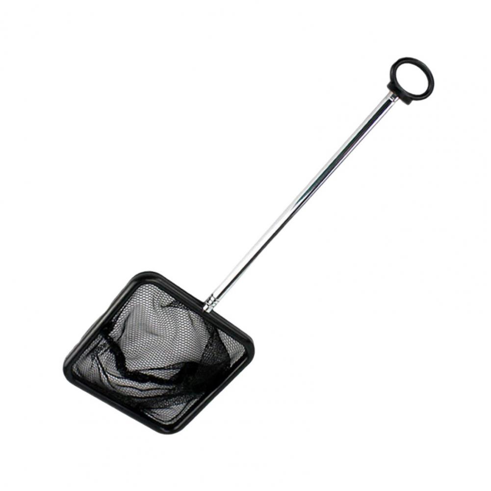 Retractable Fishing Net Fishing Net for Small Fish Extendable Handle Stainless Steel Fishing Nets for Aquariums Outdoor Camping