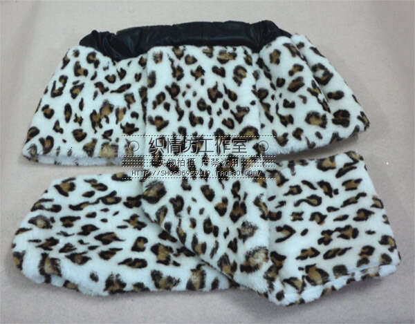 Tail inspired leopard print girl cat women's clothing, Halloween makeup party, DS performance costume, wild man costume