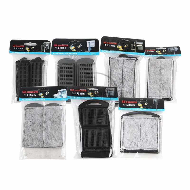 Sunsun Filter Accessories Aquarium Fish Tank Fishbowl Filtre External Water Turtle Carbon Cotton Sponge Filtro Hang On Waterfall