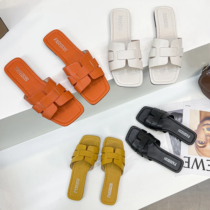 Women's Summer Slippers: High-Quality Slides Sandals for Beach and Casual Wear dh911125171