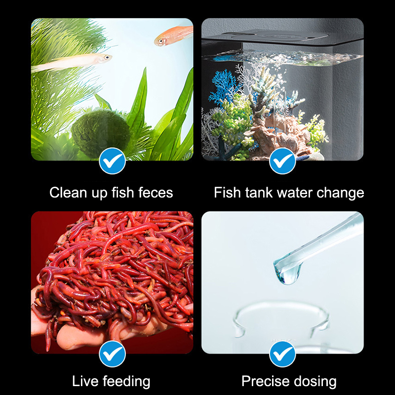 Manual Aquarium Pipette Fish Tank Siphon Pump Water Changer Aquarium Clean Pipette Dropper Waste Remover