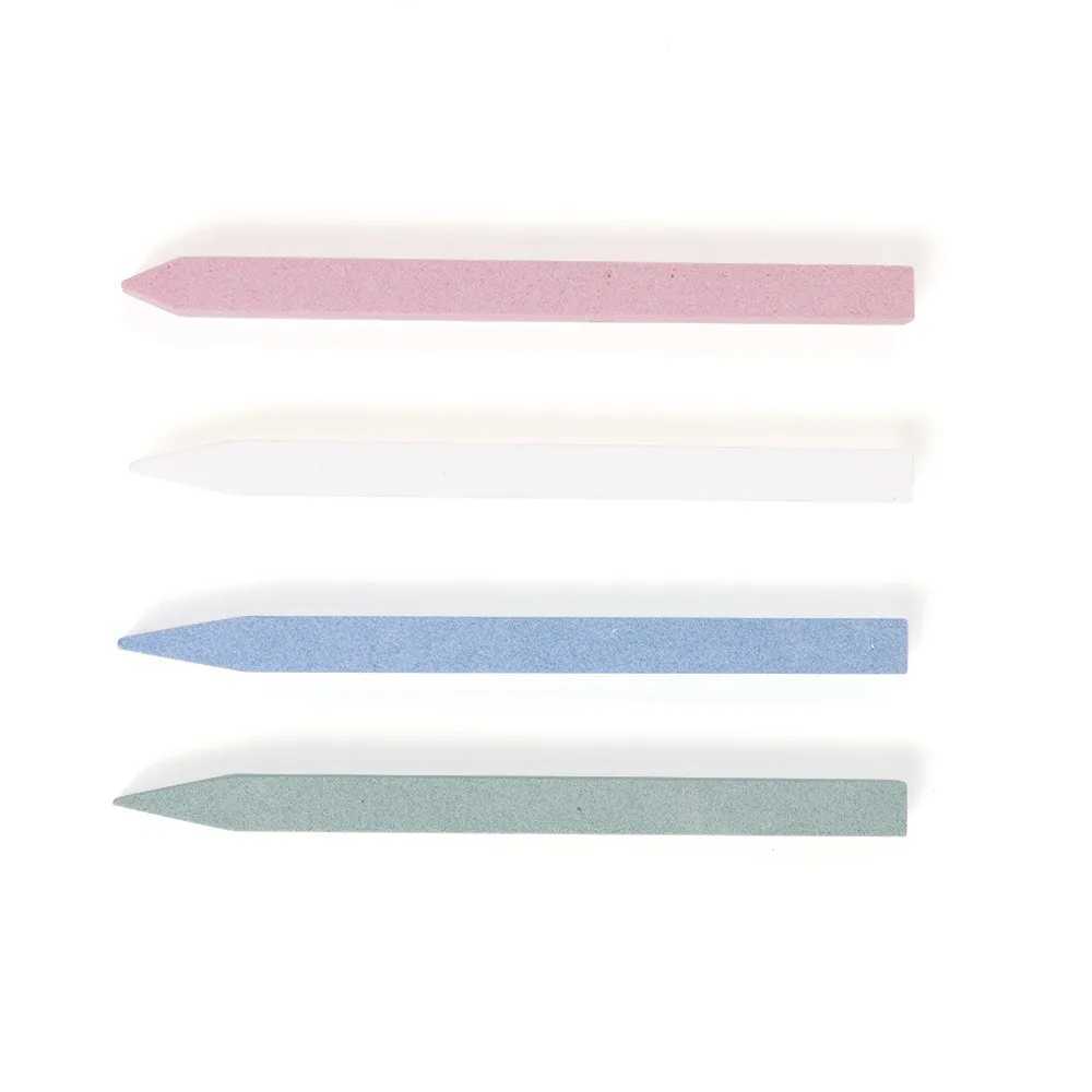 4 nail files cuticle removal nail stone trimmer buffer solution dead skin rubber nails push handle polishing foot care tools W240829