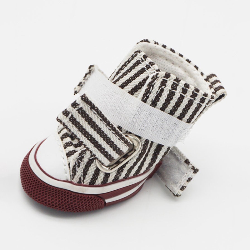 Fashion Canvas Dog Shoes Anti-slip Dog Shoes for Small Breeds Dog Chihuahua Teddy Shoes Outdoor Pet Dog Shoes Botas Para Perro